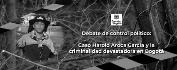 Concejo de Bogotá debatió caso del menor Harold Aroca