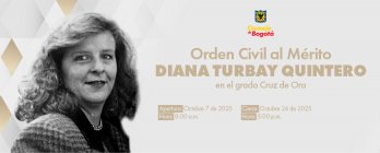 Convocatoria Orden Civil al Mérito Diana Turbay Quintero 2025