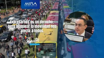 Partido MIRA pide diálogo en ambas vías: Bloqueos no pueden afectar los derechos fundamentales de los bogotanos Partido MIRA pide diálogo en ambas vías: Bloqueos no pueden afectar los derechos fundamentales de los bogotanos