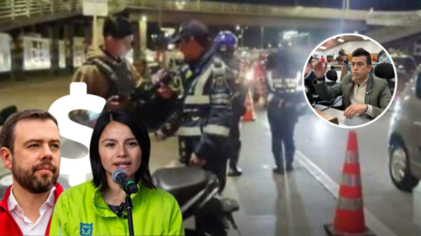 <p>Balance del decreto de restricción a motociclistas: positivo para el recaudo, negativo para los ciudadanos</p>