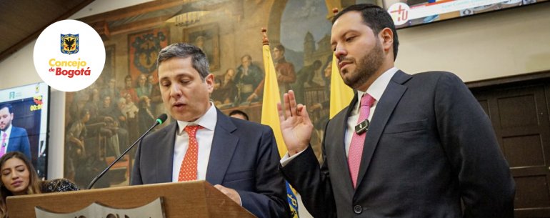 <p>Juan Camilo Zuluaga, nuevo Contralor Distrital de Bogotá</p>