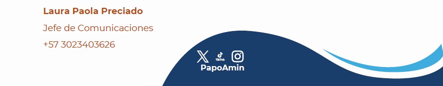 Pie de página comunicado H.C. Humberto Amin