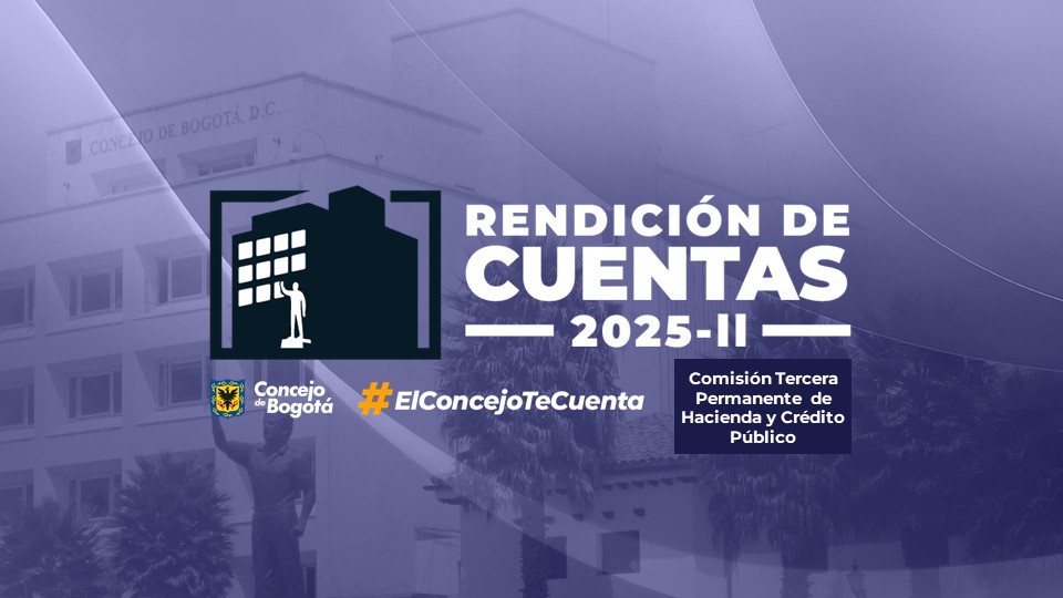 Imagen para visualizar la presentación de Rendición de cuentas de la Comisión  de Hacienda