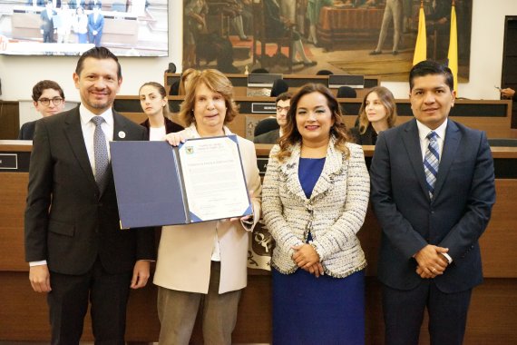 <p>Bancada del Partido MIRA exalta la labor de la Fundación Casa de la Madre y el Niño en el Concejo de Bogotá</p>