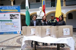 Concejo de Bogotá realiza primera entrega de 195 kilos de ayudas humanitarias para familias afectadas en Córdoba