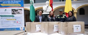 Concejo de Bogotá realiza primera entrega de 195 kilos de ayudas humanitarias para familias afectadas en Córdoba