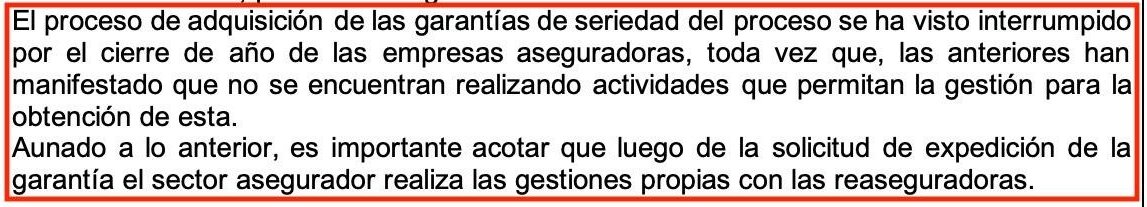 Primera imagen del las observaciones