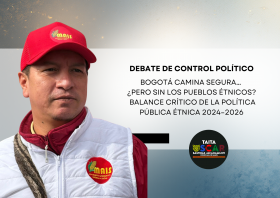 Concejal Óscar Bastidas cuestiona presunto cumplimiento del 99% de las Políticas Públicas Étnicas y denuncia falta de impacto real en Bogotá Concejal Óscar Bastidas cuestiona presunto cumplimiento del 99% de las Políticas Públicas Étnicas y denuncia falta de impacto real en Bogotá