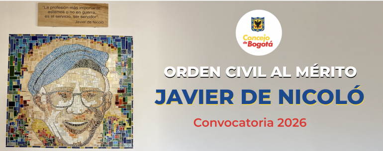 <p>Orden Civil al Mérito Javier de Nicoló 2026</p>