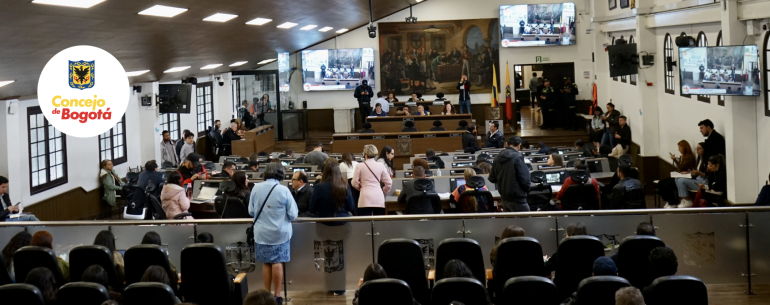 <p>Concejo de Bogotá aprueba proyectos sobre seguridad, talento y atención social y acoge objeciones a iniciativa proyecto “Ruta por la Vida”</p>