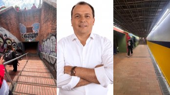 Paso peatonal subterráneo de la Javeriana no es accesible para población con discapacidad: concejal Torrado pide a la Alcaldía intervenirlo