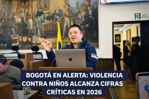 Bogotá en alerta: violencia contra niños alcanza cifras críticas en 2026