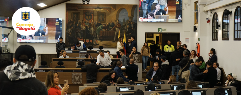 <p>Discusión sobre enajenación de acciones del Grupo de Energía de Bogotá fue suspendida en Comisión de Hacienda</p>