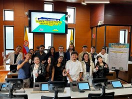 Concejal Julián Sastoque radica proyecto que crea la Orden Civil al Mérito por Liderazgo Juvenil