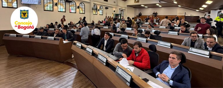 <p>Concejo de Bogotá avanzó en estudio de objeciones a proyectos sobre salud, seguridad y movilidad</p>