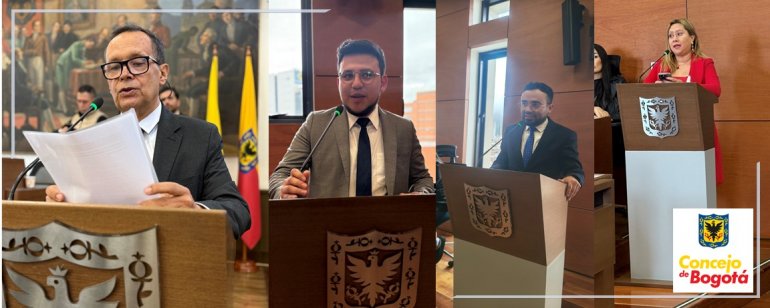 <p>Concejo de Bogotá eligió al Secretario General y subsecretarios(as) de las comisiones permanentes</p>