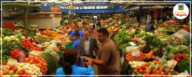 <p>Concejo de Bogotá realiza debate de control político sobre plazas de mercado en el Distrito</p>