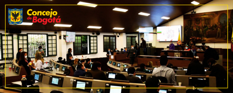 <p>Plenaria del Concejo de Bogotá sesionó presencialmente y dio trámite a impedimentos y recusaciones</p>