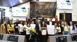 La Asociación Colombiana de Endometriosis e Infertilidad - ASOCOEN recibió importante reconocimiento en el Concejo de Bogotá